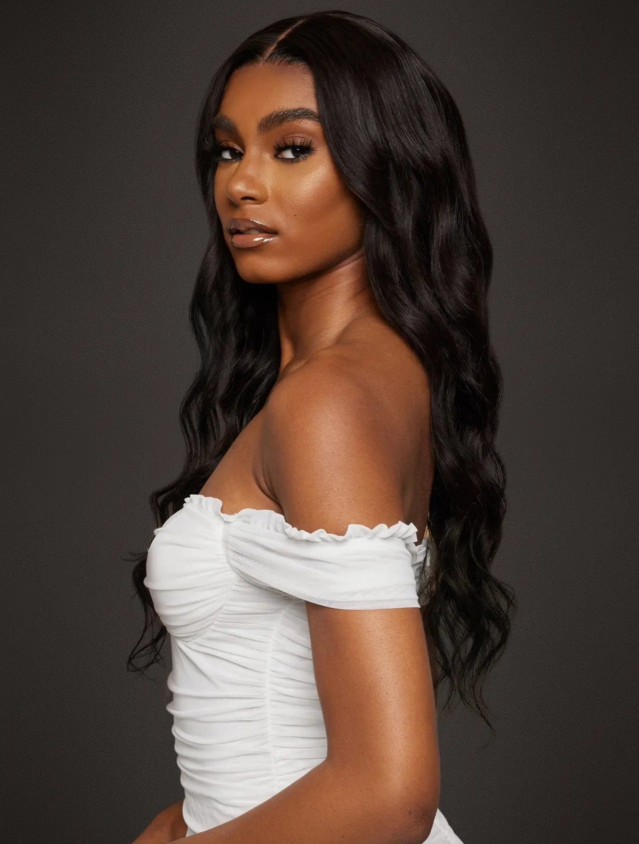 Virgin Brazilian Body Wave Closure Wig
